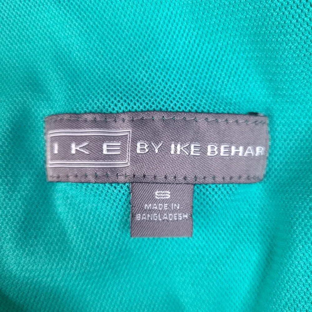 Ike Behar Mens Swim Trunks Shorts Size Small 30‎ Waist Blue Teal Geometric Palm